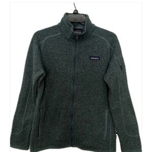 Patagonia Dark Green Zip-Up Jacket